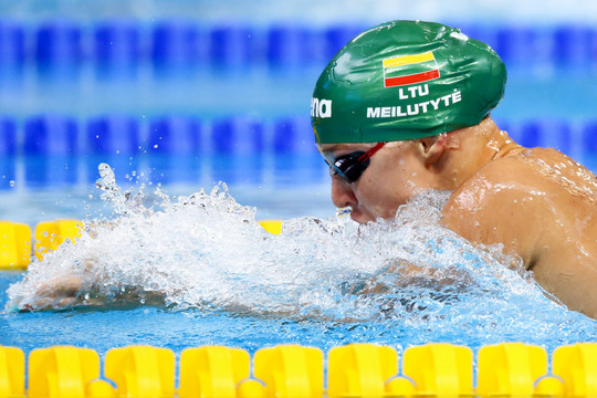 R. Meilutytė ir vėl kovos dėl pasaulio čempionato aukso