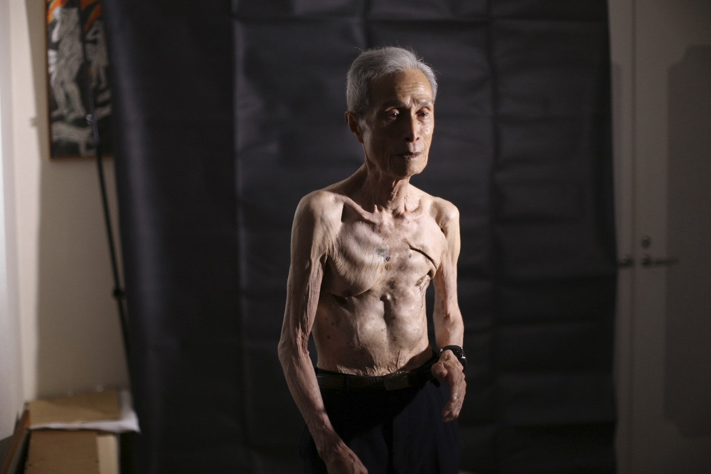 Japonas parodė, kokius randus jam paliko atominė Nagasakio ugnis.<br>AP nuotr.