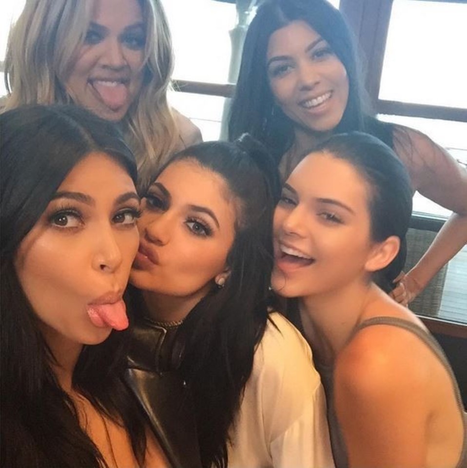 Kardashianų seserys atšventė Kylie 18-ąjį gimtadienį.<br>Instagram nuotr.