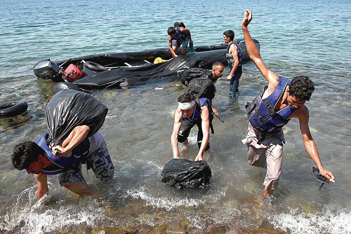 Į ES plūstančius migrantus Bendrijos gyventojai laiko svarbiausiu rūpesčiu.