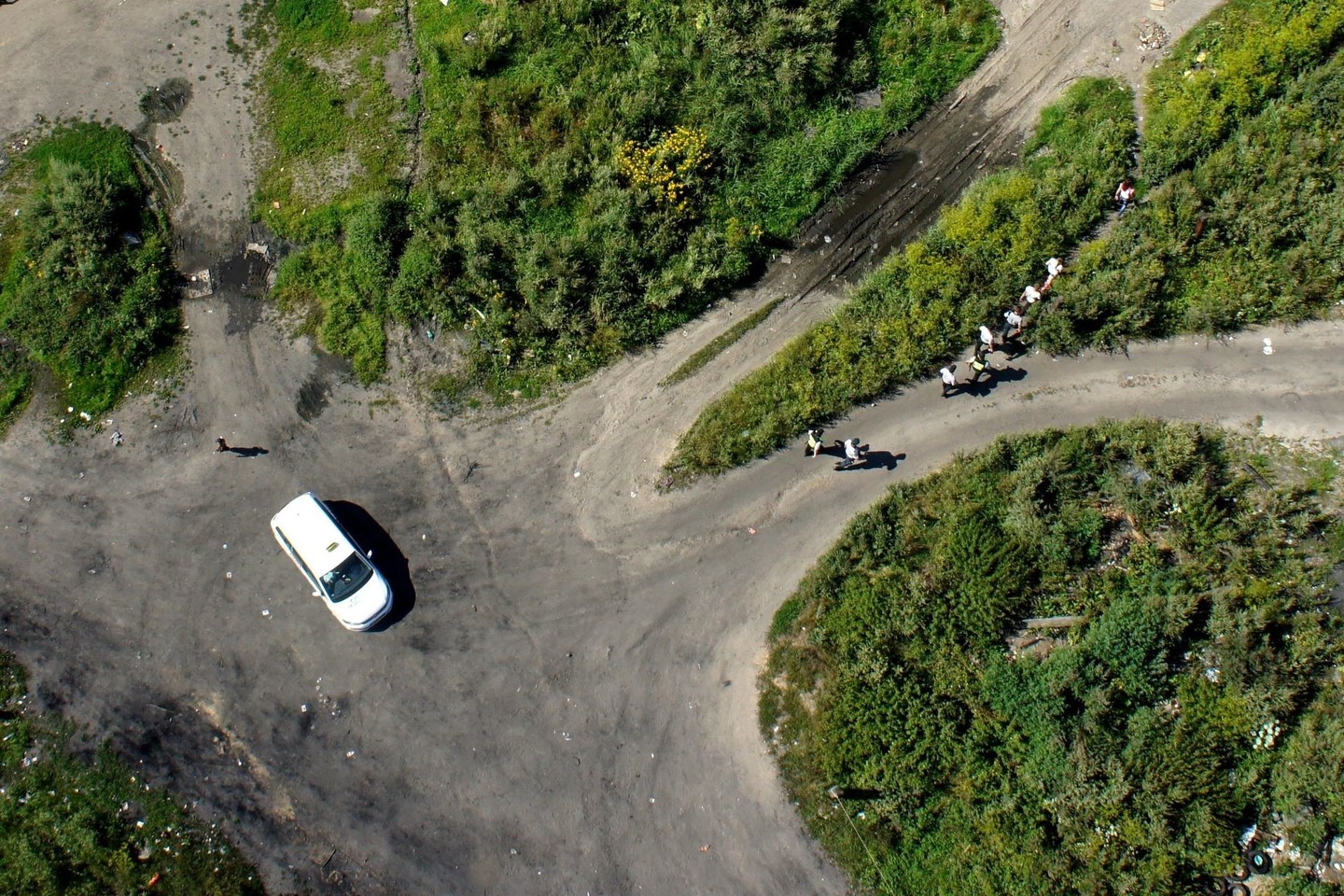 Vilniaus policija nenuleidžia akių nuo čigonų taboro.