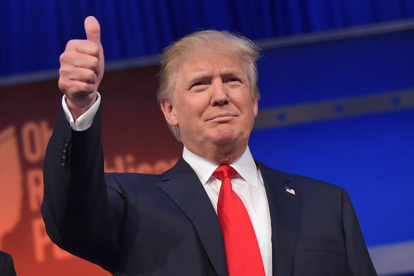 D.Trumpas – populiariausias respublikonų kandidatas į JAV prezidentus.