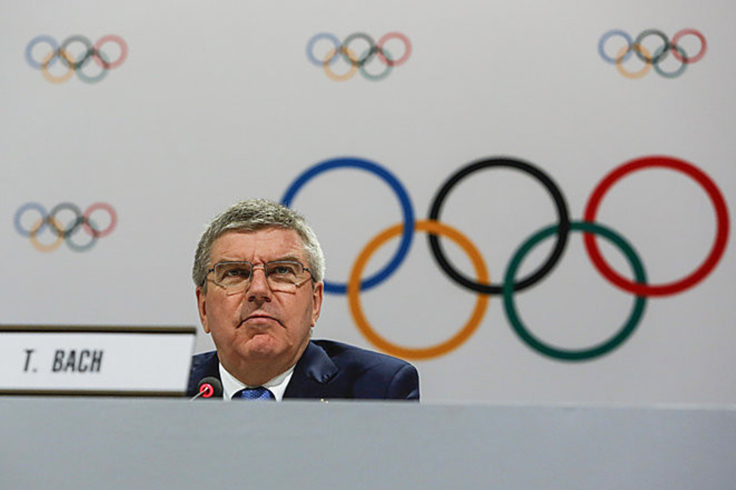IOC prezidentas Th.Bachas pasirengęs negailestingai bausti sportininkus.