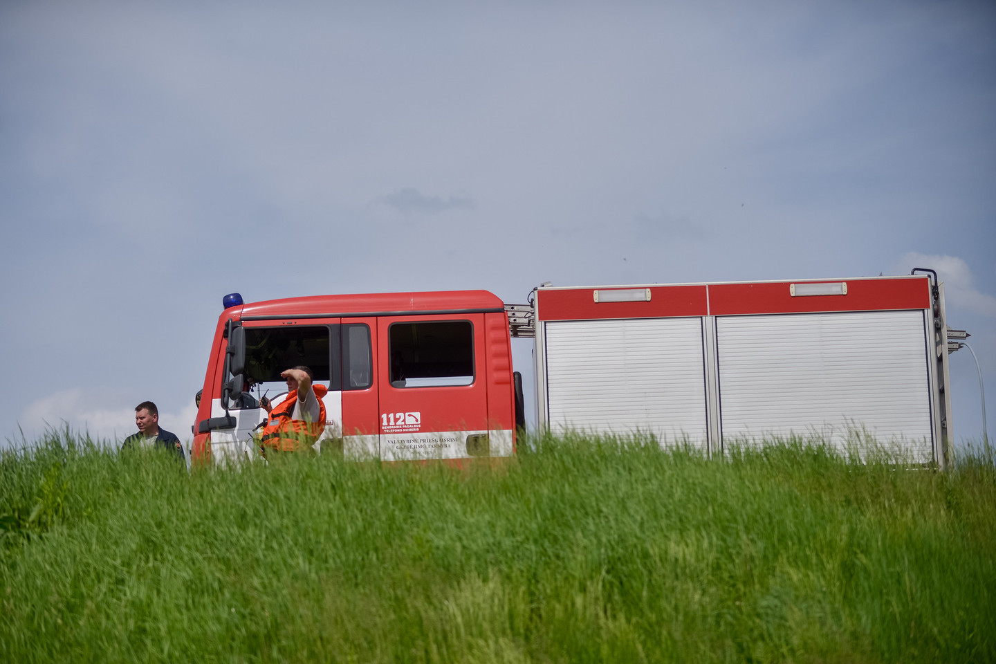 Iš ežero Vilniuje ugniagesiai ištraukė skenduolį.
