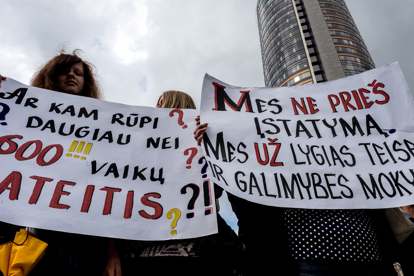 Rugsėjį Vilniuje planuojamas tūkstantinis mitingas.