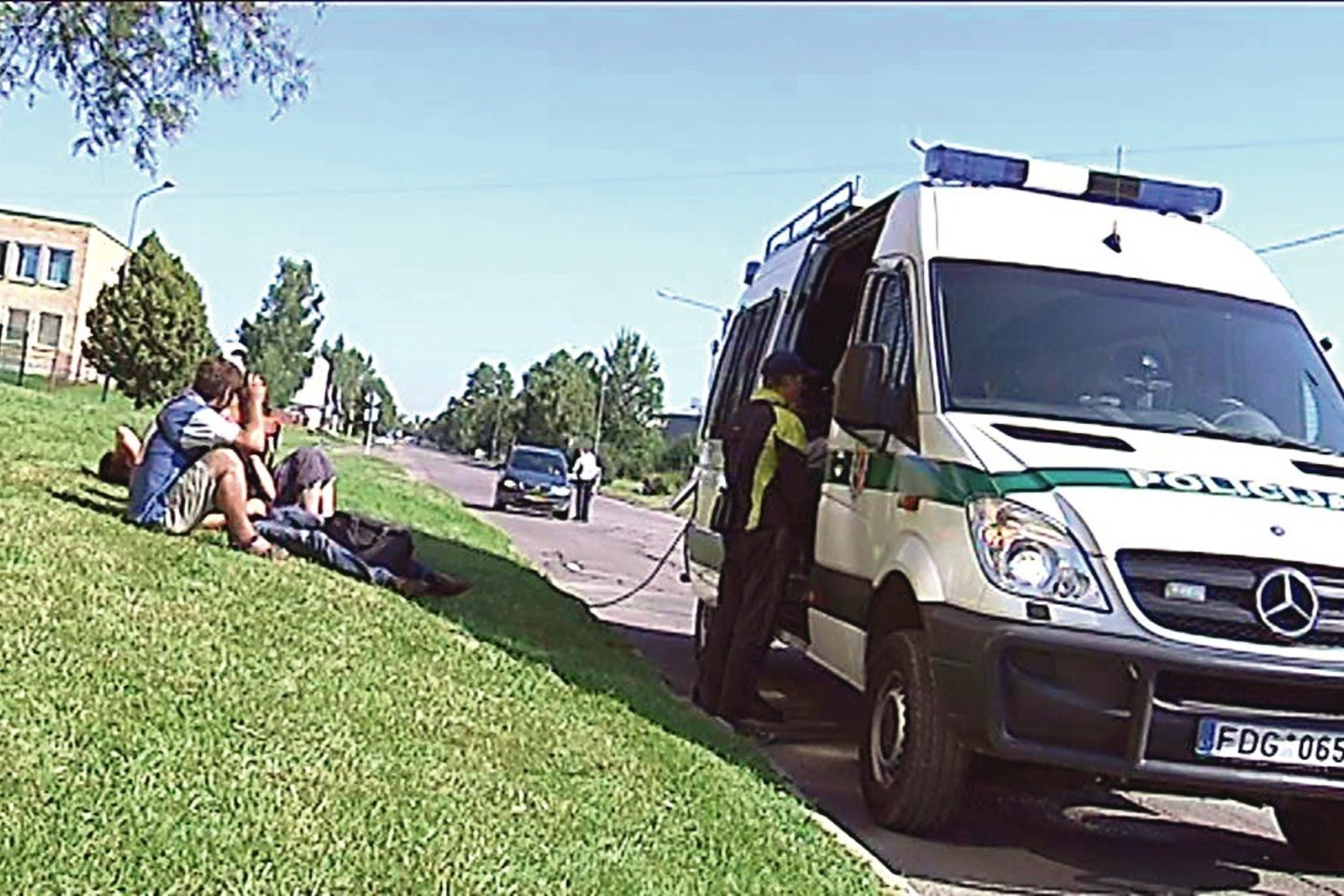 Dėl policijos vykdomos akcijos mažėja asmenų, vykstančių į čigonų taborą.