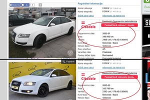 Salone 100 tūkst. km. atjaunėjusi „Audi“ internete sukėlė audrą