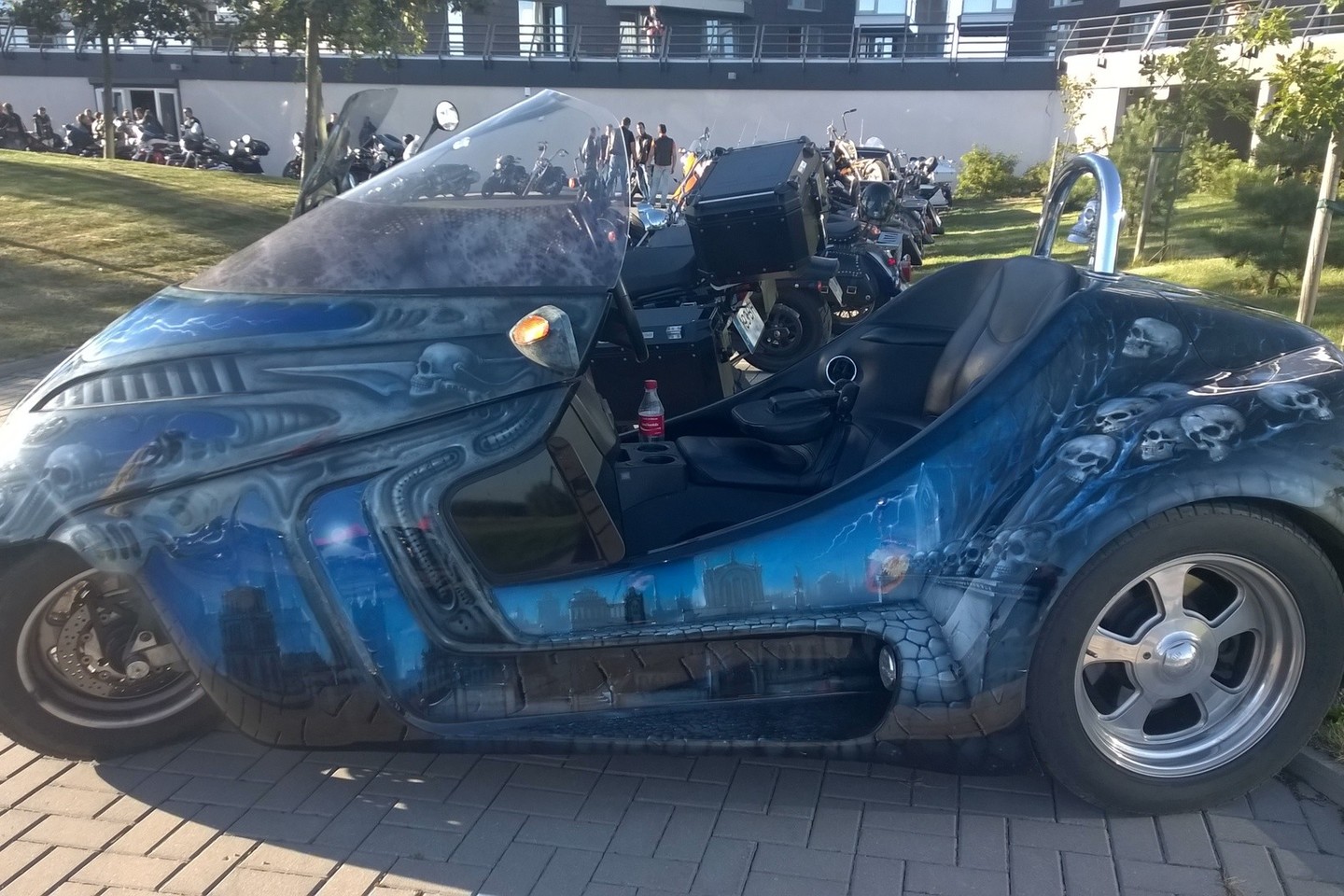 70 baikerių susibūrimas neva buvo atsitiktinis.