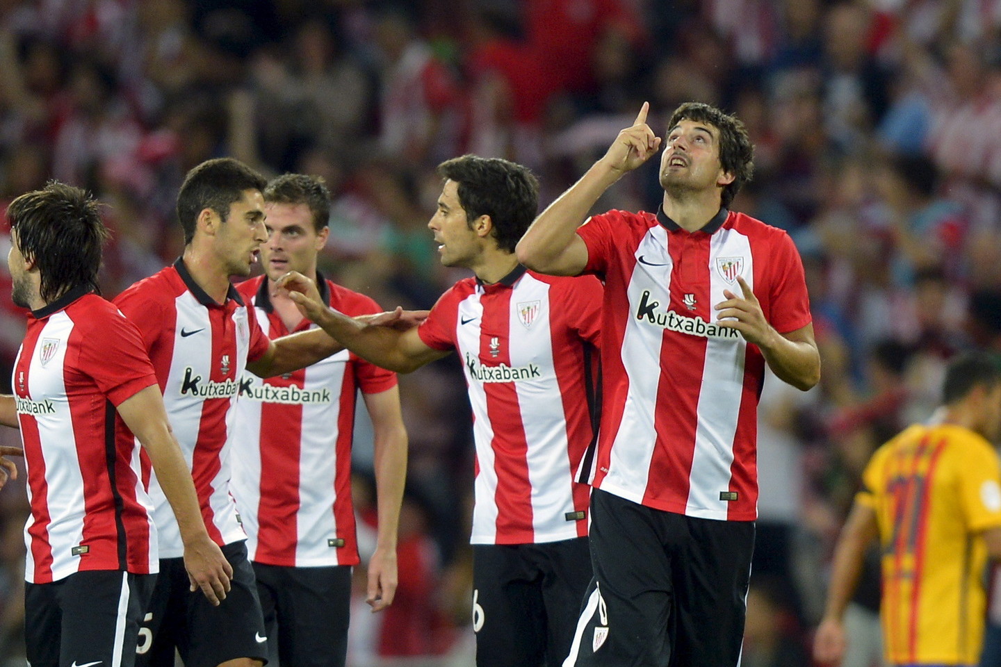 Bilbao futbolininkai sutrypė „Barceloną“.