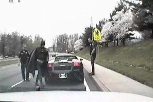 Avarijoje žuvo garsusis Betmenas su „Lamborghini“