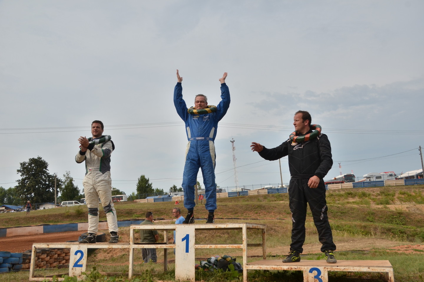 P.Pleskovas laimėjo autokroso lenktynes.<br>Asmeninio archyvo nuotr.