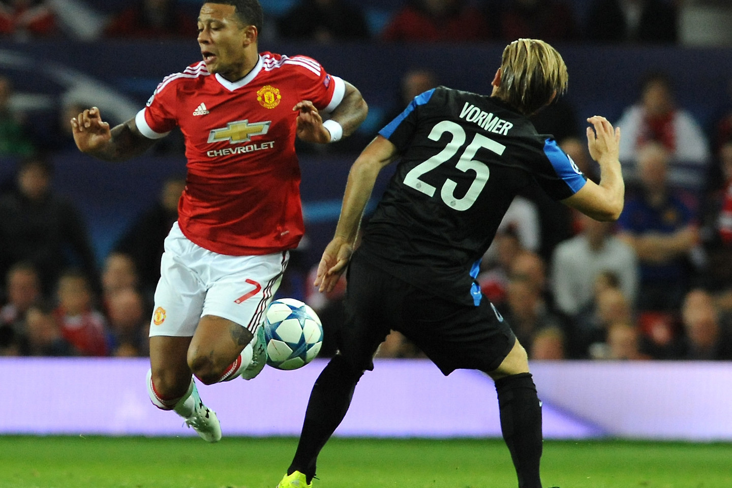 M.Depay įmušė du įvarčius.