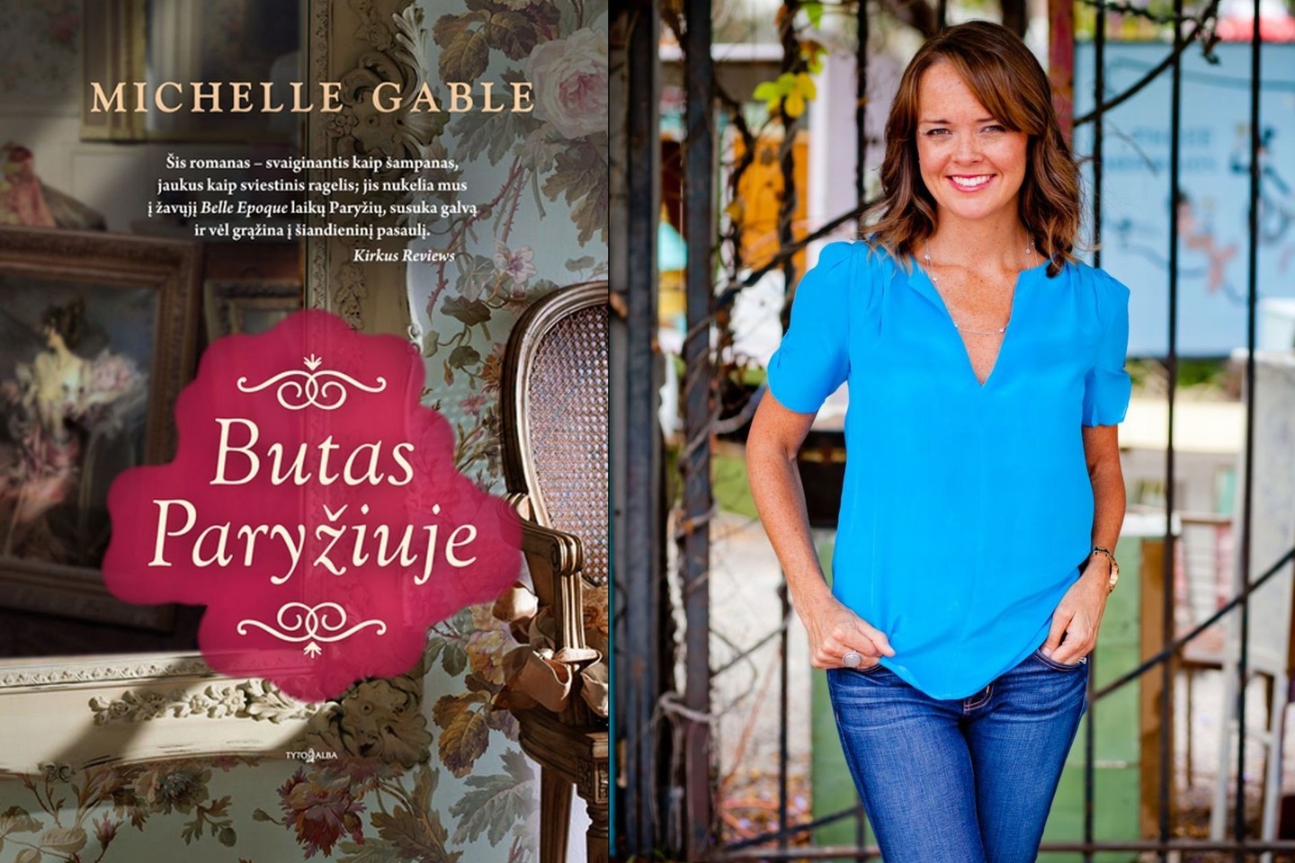 Rašytoja Michelle Gable sako, kad „Butas Paryžiuje“ – romanas, paremtas tikru faktu.