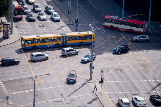 5 dalykai, kuriuos būtina žinoti apie geltoną tinklą sankryžose