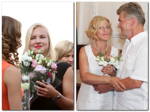 Rūta Meilutytė sveikino tėvą vedus savo ilgametę mylimąją