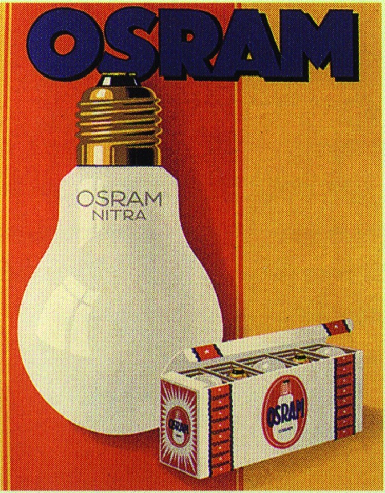 „Osram“ elektros lempučių reklama.<br>Archyvo nuotr.