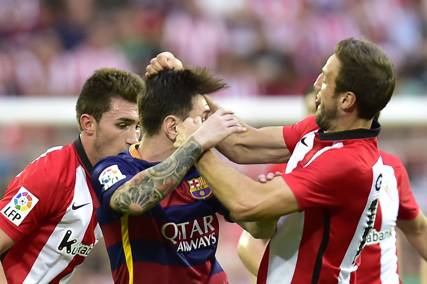 Ispanijos čempionato pirmojo turo rungtynėse „Barcelona“ išvykoje 1:0 įveikė Bilbao klubą.
