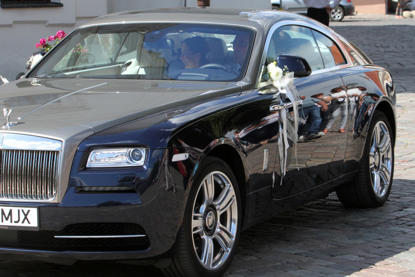 V.Matijošaičio „Rolls Royce Wraith“ registruotas Estijoje.<br>M.Patašiaus nuotr.