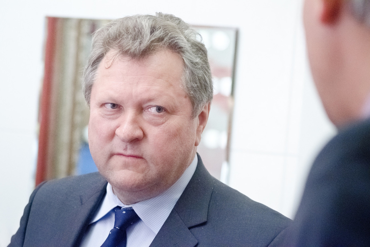 Seimo narys K.Starkevičius po operacijos gydomas Kuano klinikose..