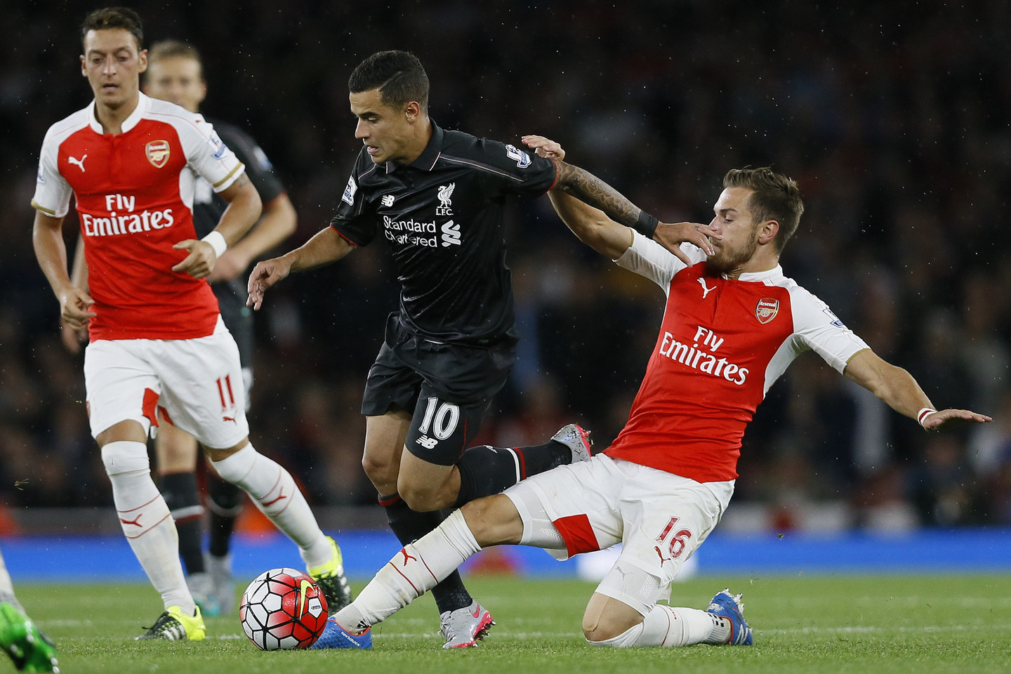 „Arsenal“ ir „Liverpool“ išsiskyrė taikiai