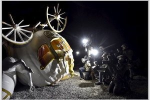 Paslaptingasis gatvės menininkas Banksy atidarė Dismalandą