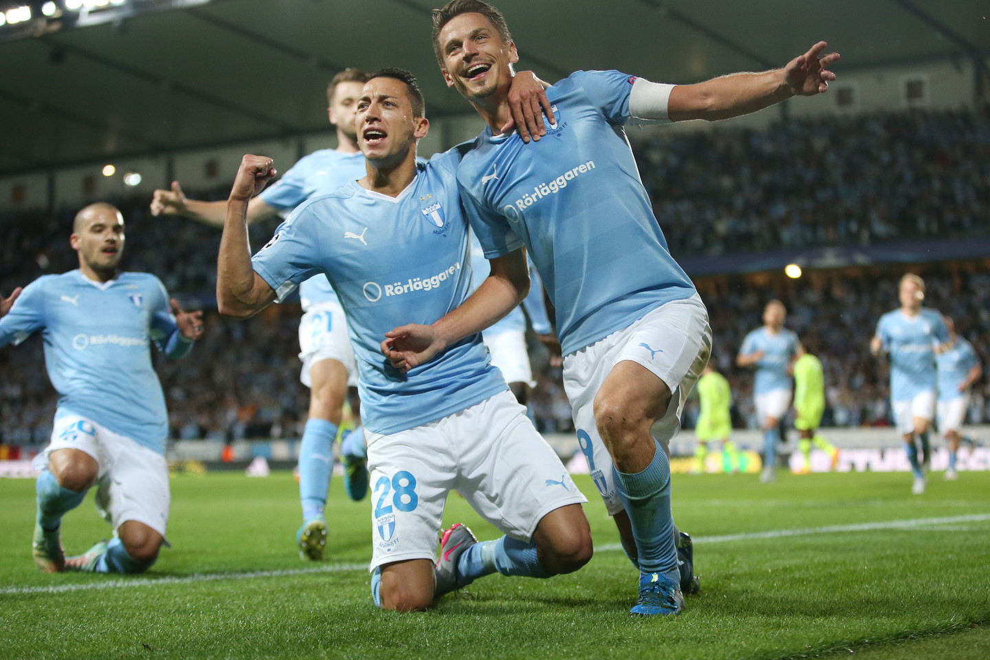 „Malmo“ ir „Celtic“ mačas.