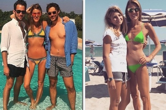 53 metų Anna Dello Russo paplūdimyje atrodo it mergaičiukė