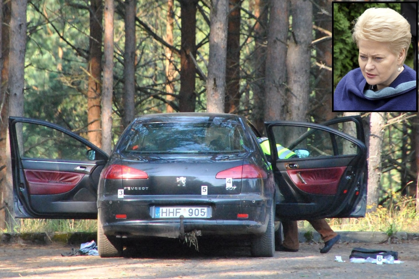 Manoma, kad automobilis, kuriuo važiavo žuvęs asmuo, atliko žvalgybos ar kontrabandą gabenusio kito automobilio apsaugą.