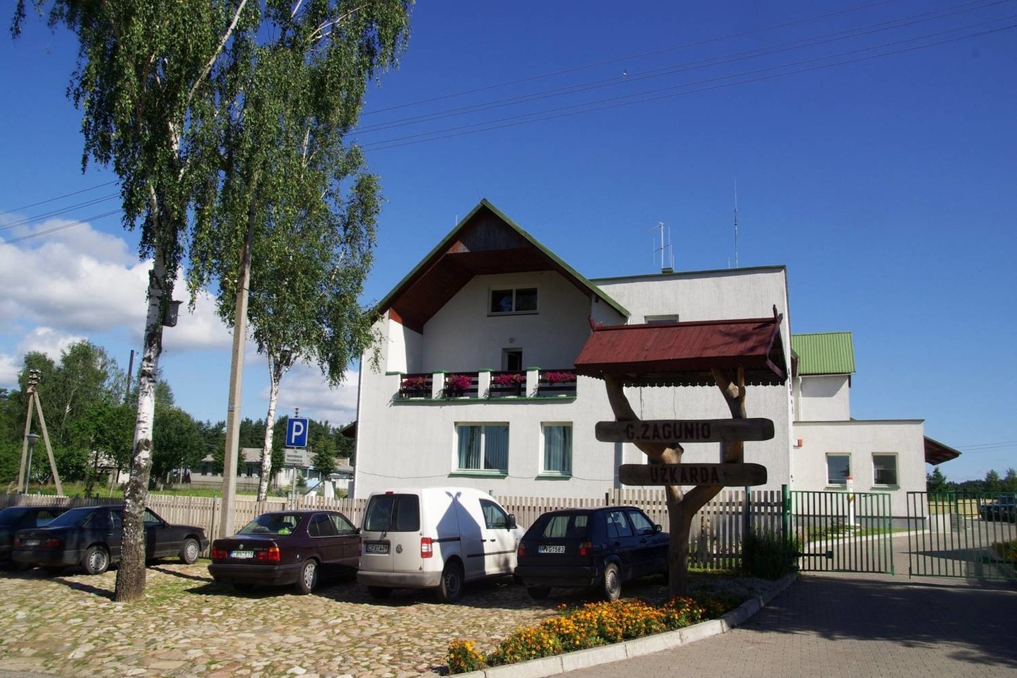 Į Žagunio užkardos teritoriją buvo įmesti 3 sprogstamieji užtaisai.