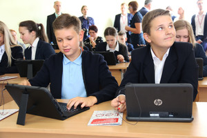 Kauno mokykloje – moderniausia Lietuvoje klasė