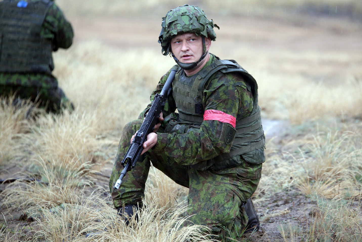 Kariuomenės žvalgų pratybos.<br>P.Mantauto nuotr.