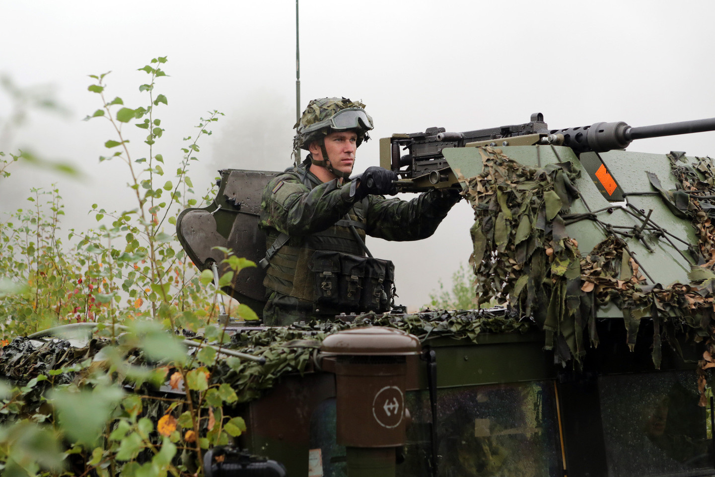 Kariuomenės žvalgų pratybos.<br>P.Mantauto nuotr.