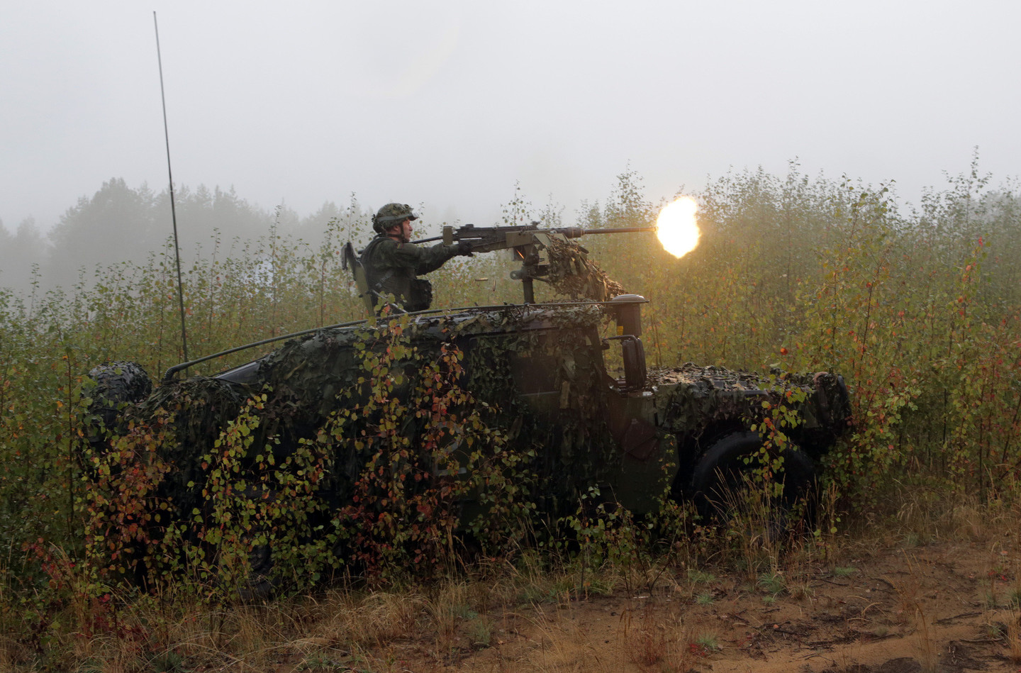 Kariuomenės žvalgų pratybos.<br>P.Mantauto nuotr.