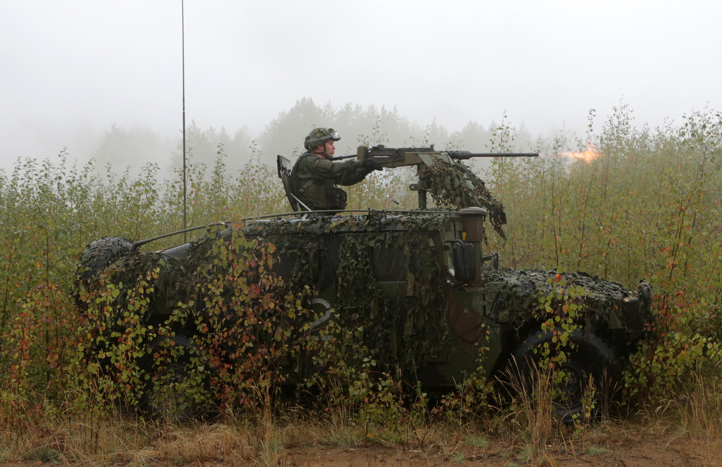 Kariuomenės žvalgų pratybos.<br>P.Mantauto nuotr.