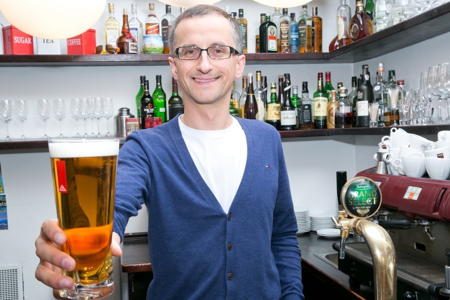 R.Barakūnas įsitikinęs, kad alaus konkursus, atitinkančius tarptautinius standartus, galima organizuoti ir Lietuvoje.<br>T.Bauro nuotr.