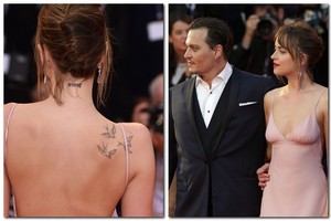 Šalia J. Deppo aktorė D. Johnson spinduliavo kuklų seksualumą