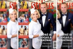 J. Morkūno ir jo Indrės vestuvės danguje: išskirtiniai kadrai