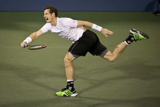 A.Murray dar niekada nebuvo taip anksti pasitraukęs iš „US Open“ varžybų.<br>AFP/Scanpix nuotr.