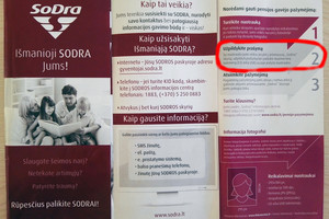 Tai kur tas „išmanios“ Sodros išmanumas?