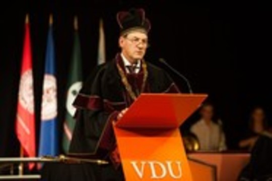 Naujas VDU rektorius J. Augutis turi ambicingų tikslų