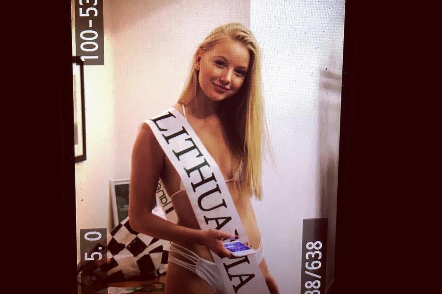Karolina Toleikytė sužibėjo „Miss Planet 2015“ konkurse.<br>Asmeninio archyvo nuotr.