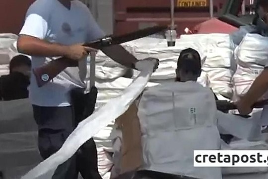 Žinia apie mįslingą ginklų krovinį – propagandos dalis