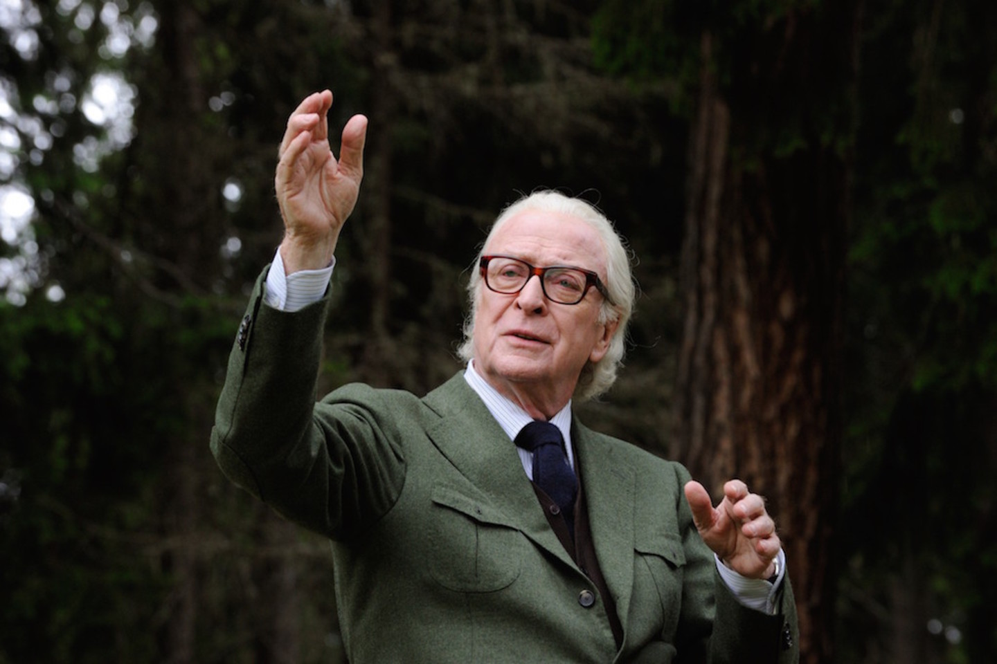 Filme „Jaunystė“ M.Caine‘as vaidina sarkazmo nestokojantį į pensiją išėjusį kompozitorių ir dirigentą Fredą Balingerį.
