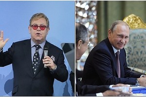 V. Putinas neigia skambinęs E. Johnui dėl LGBT teisių Rusijoje