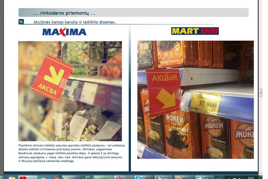 „Maximos“ kopijavimu kaltinami prekybininkai: panašumų gali būt