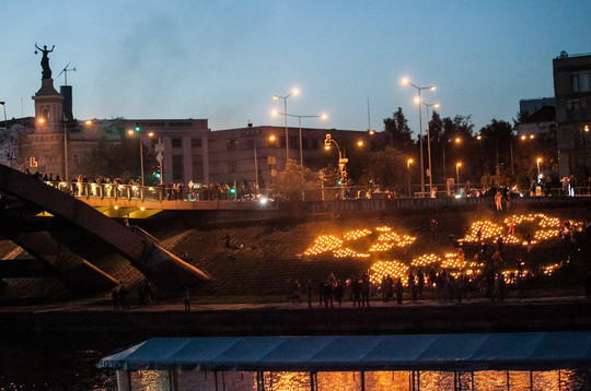 Rudens lygiadienį Vilniuje pasitiko ugnies ženklai.<br>D.Labučio (ELTA) nuotr.