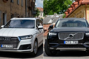„Volvo XC90“ prieš „Audi Q7“: asfalto karalių dvikova