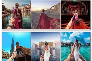 Garsioji rusų pora toliau stebina nuostabaus grožio nuotraukomis