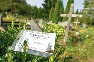 Reklama Vilniaus kapinėse sukėlė šaršalą