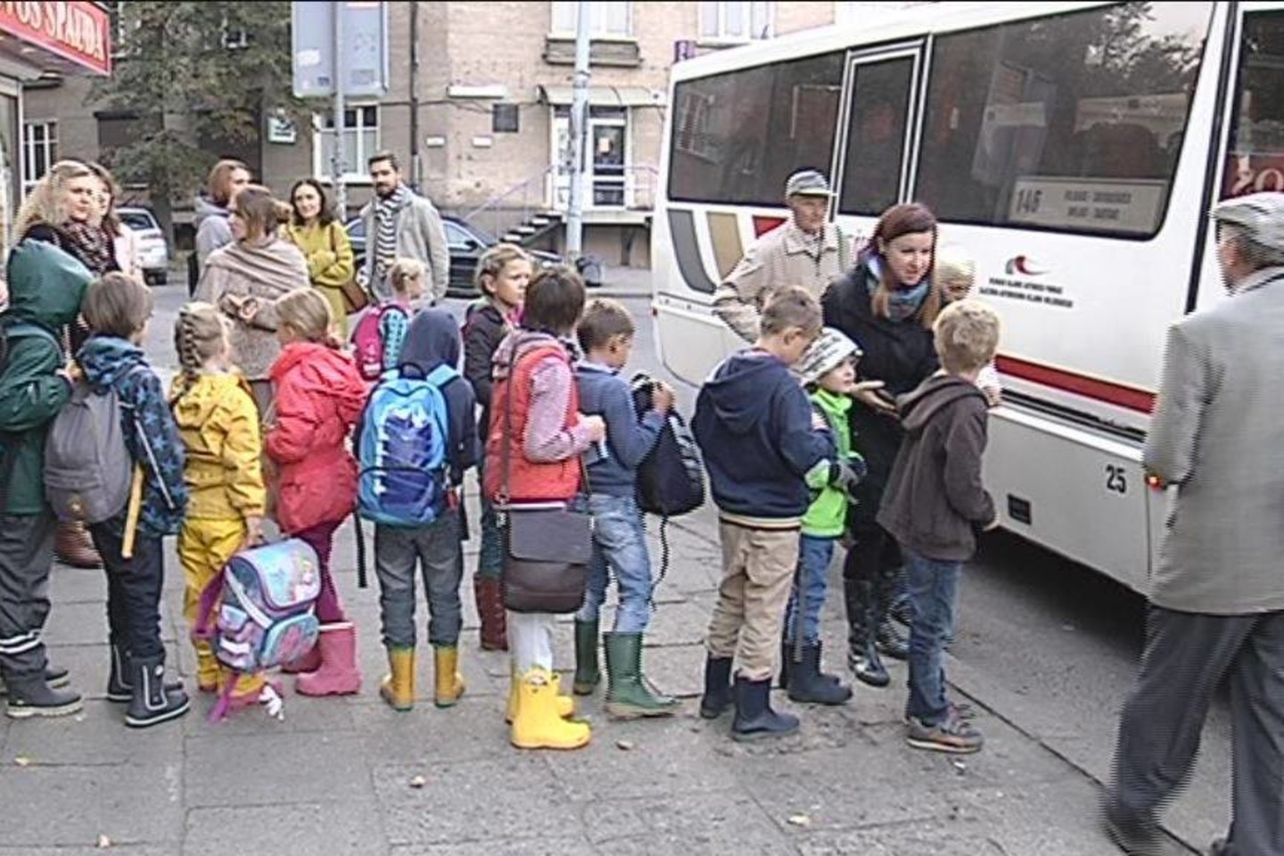 Valdorfo Žaliosios mokyklos mokiniams kiekvieną ankstų rytą renkasi stotelėje ir kantriai laukia maršrutinio autobuso. Geltonas autobusiukas jiems nepriklauso, nes jie miestiečiai.